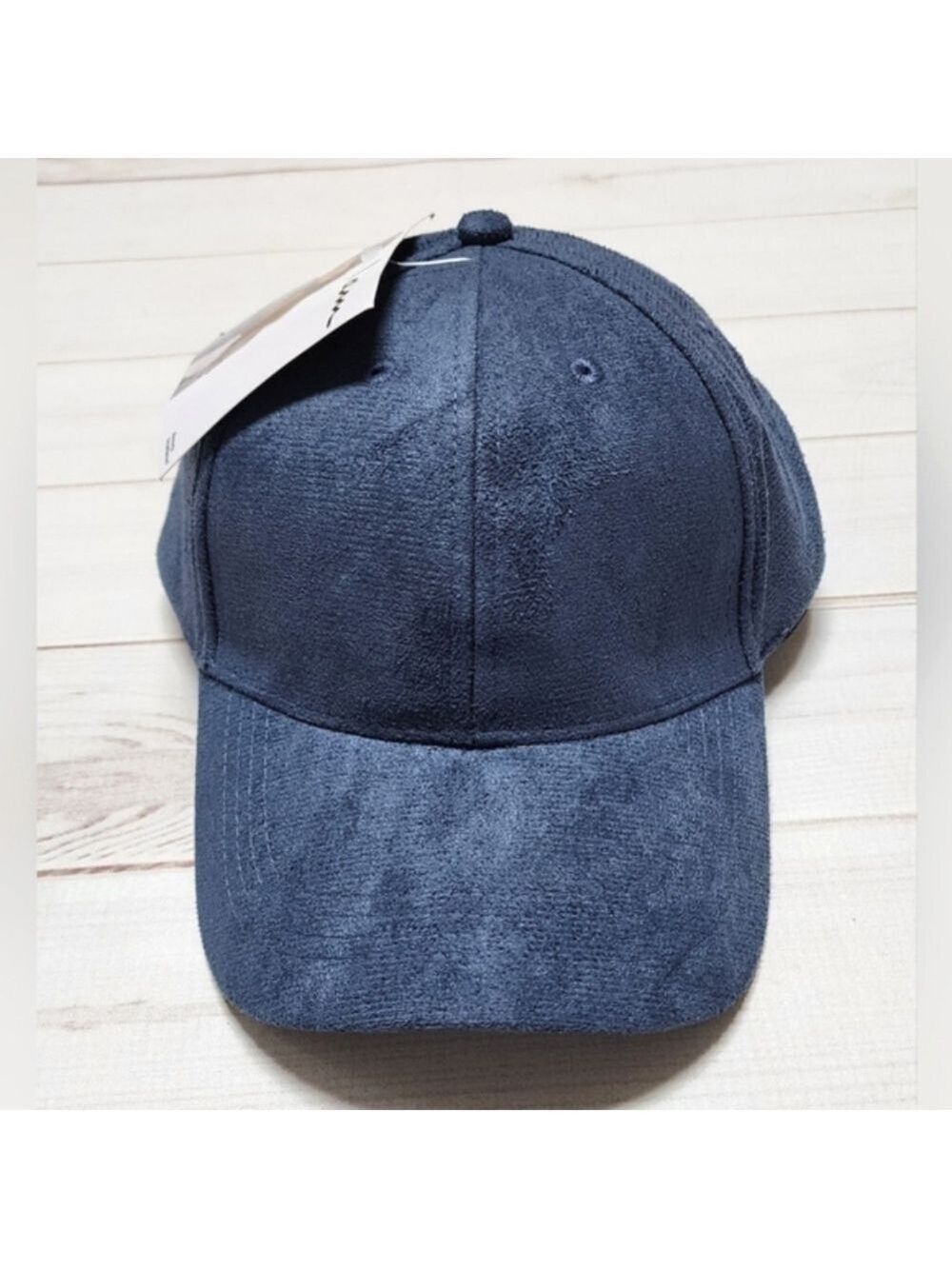 I am Beauty Unaltered Women's Blue Suede Adjustable Snap Back Ball Cap - New